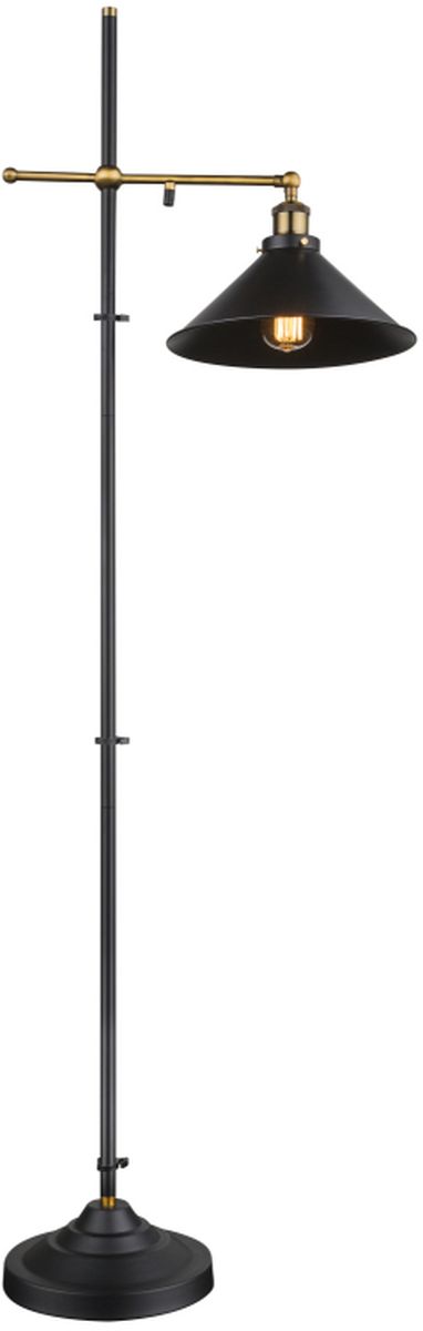 Globo Lighting Lenius lampadaire 1x60 W noir-doré 15053S
