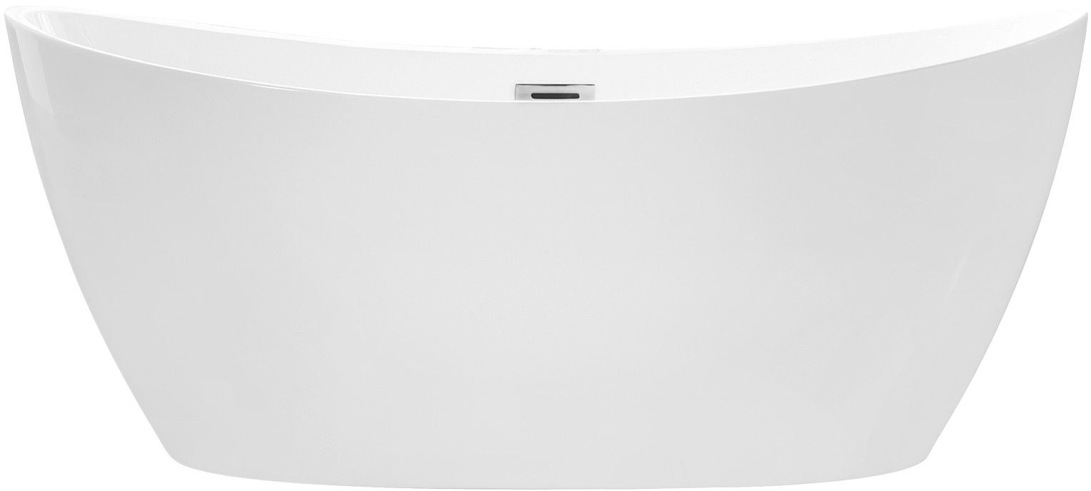Besco Ayla baignoire autoportante 170x80 cm ovale blanc #WAS-170-AGR
