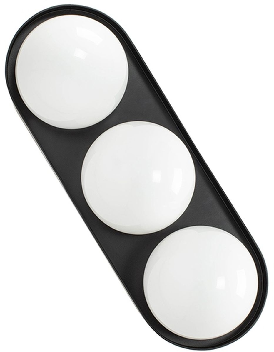 Moosee Drops applique murale 3x5 W blanc-noir MSE010100272