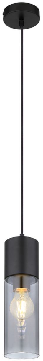 Globo Lighting Annika lampe suspendue 1x25 W noir-fumé 21000HB
