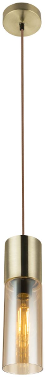 Globo Lighting Annika lampe suspendue 1x25 W laiton-ambre 21000HM