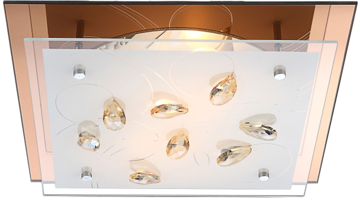 Globo Lighting Ayana plafonnier 2x40 W doré 40412-2