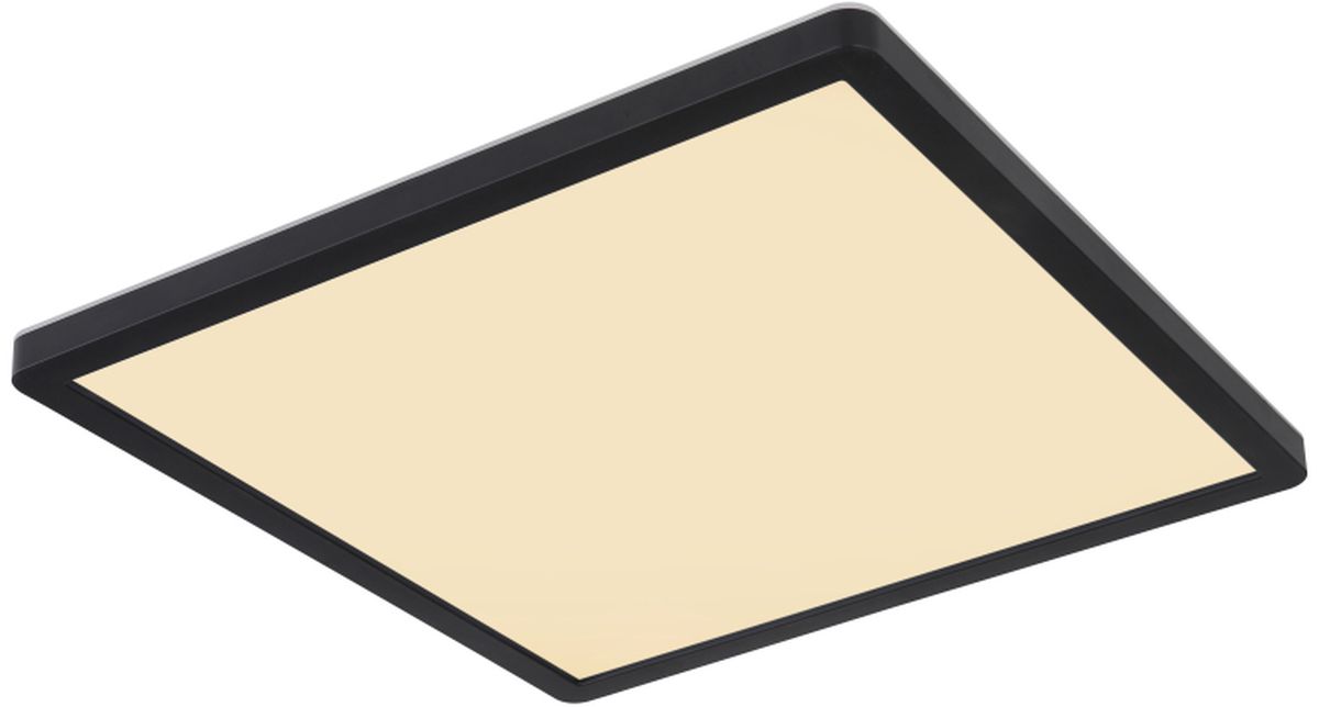 Globo Lighting Sapana plafonnier 1x18 W noir-satiné 41563-18B