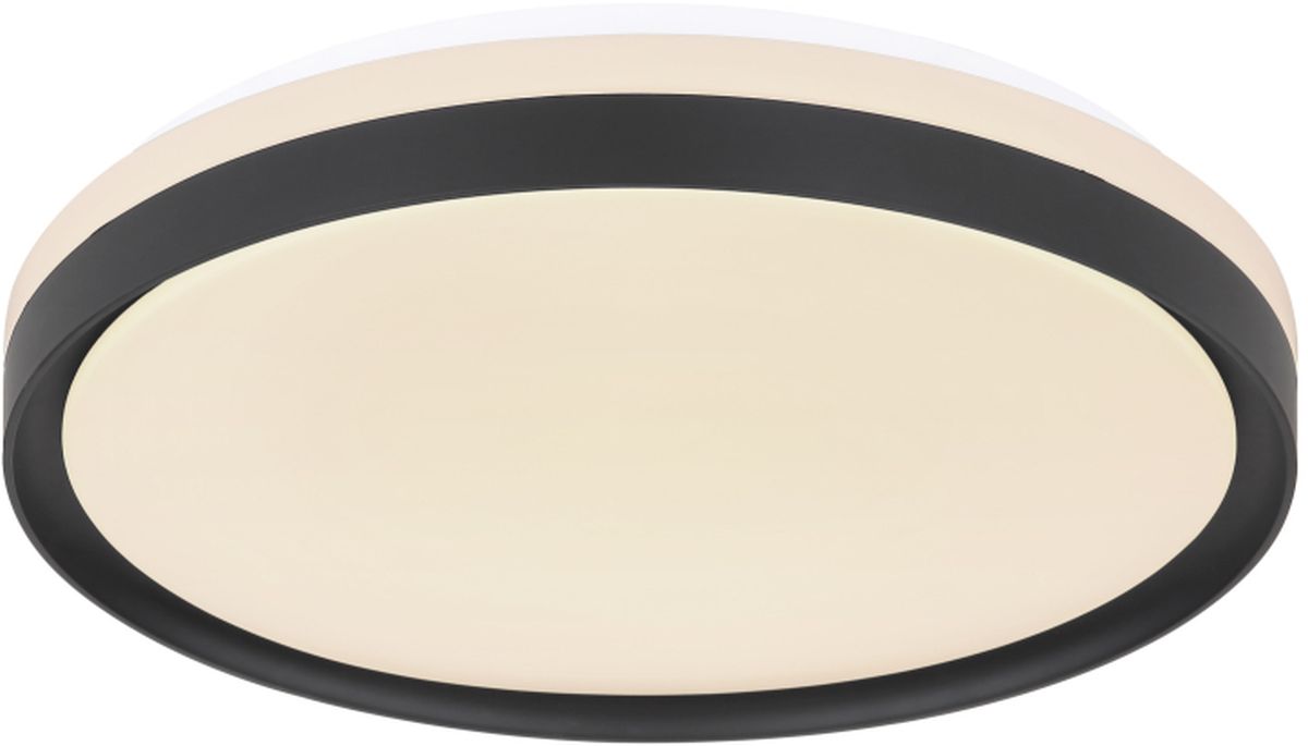 Globo Lighting Sonny plafonnier 1x18 W blanc-noir 41587-18