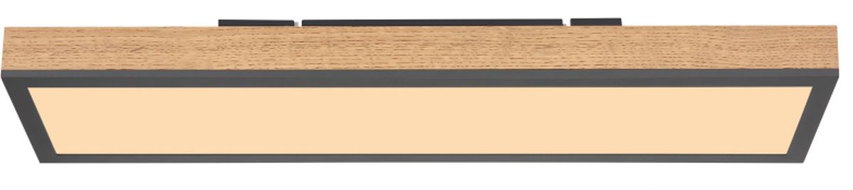 Globo Lighting Doro plafonnier 1x18 W blanc-bois-graphite 416080WD