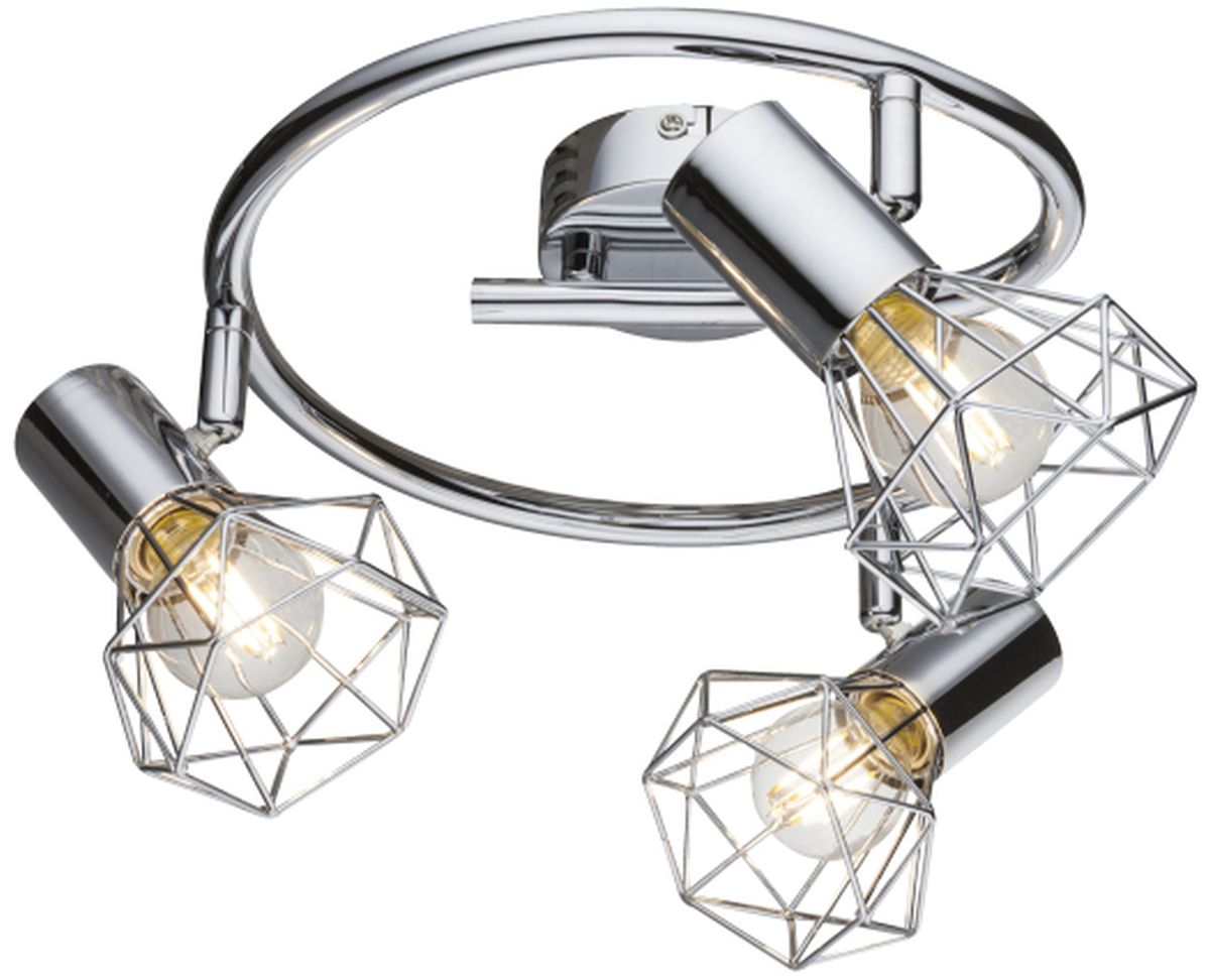 Globo Lighting Xara I plafonnier 3x40 W chrome 54802-3