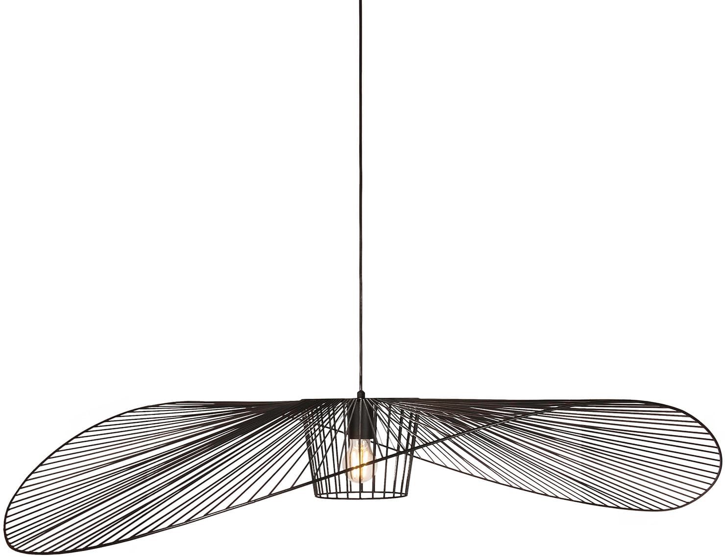 Kaja Kapelusz lampe suspendue 1x60 W noir KP-21CZARNY