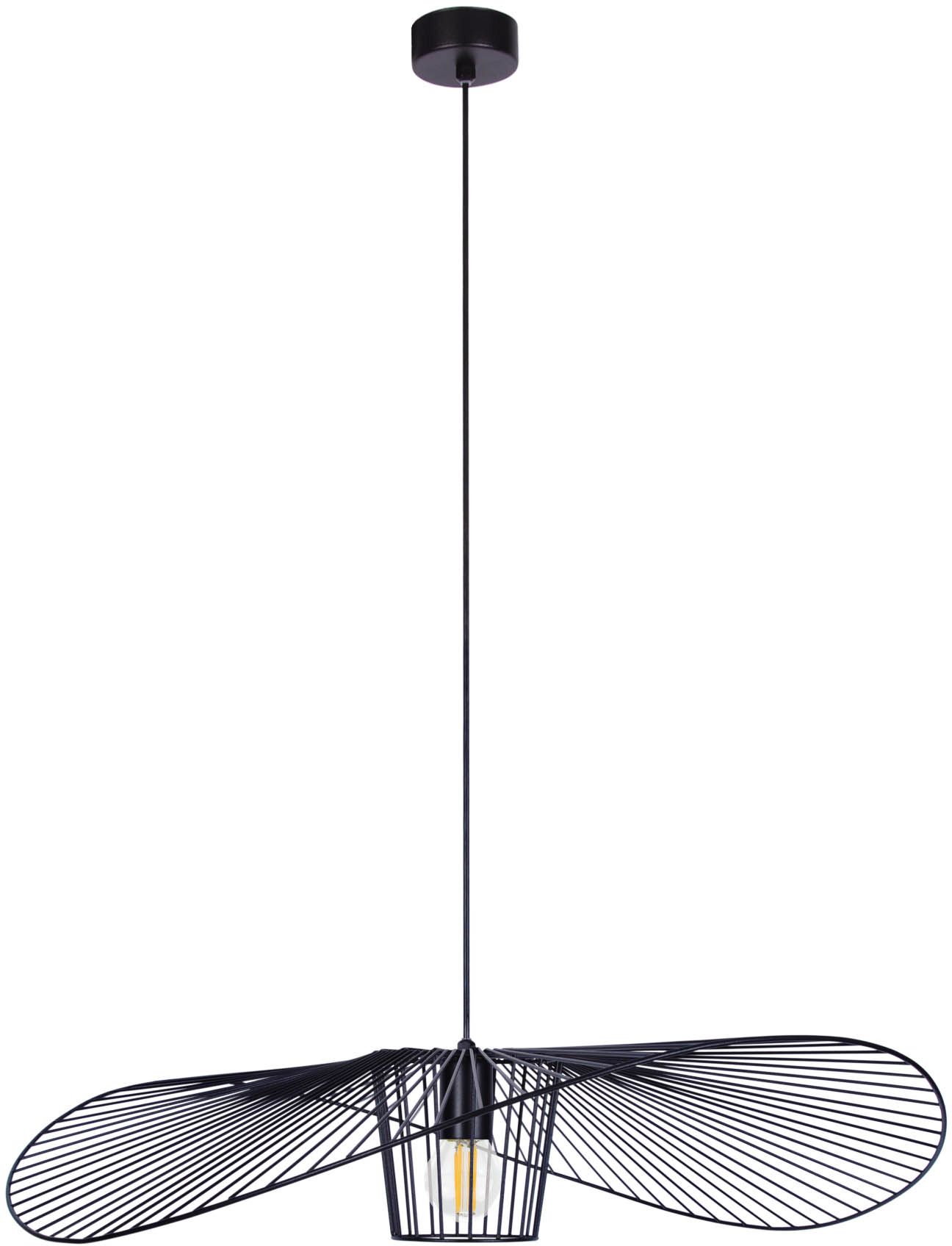 Kaja Kapelusz lampe suspendue 1x60 W noir KP-21MINICZARNY