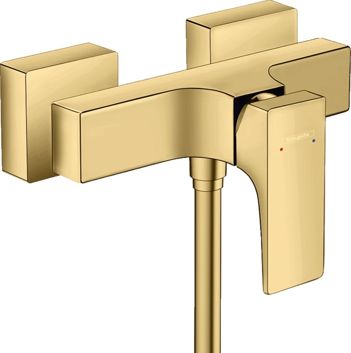 Hansgrohe Metropol mitigeur de douche murale doré 32560990