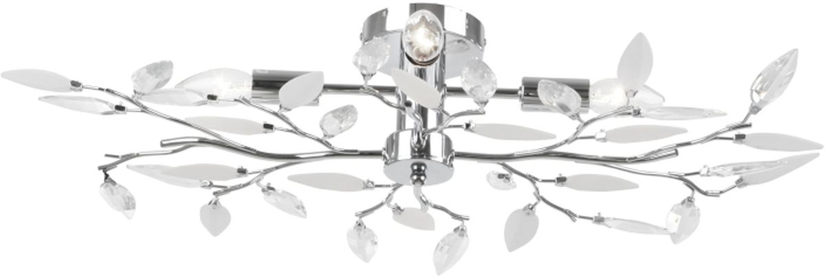 Globo Lighting Vida plafonnier 4x40 W chrome-cristal 63160-4