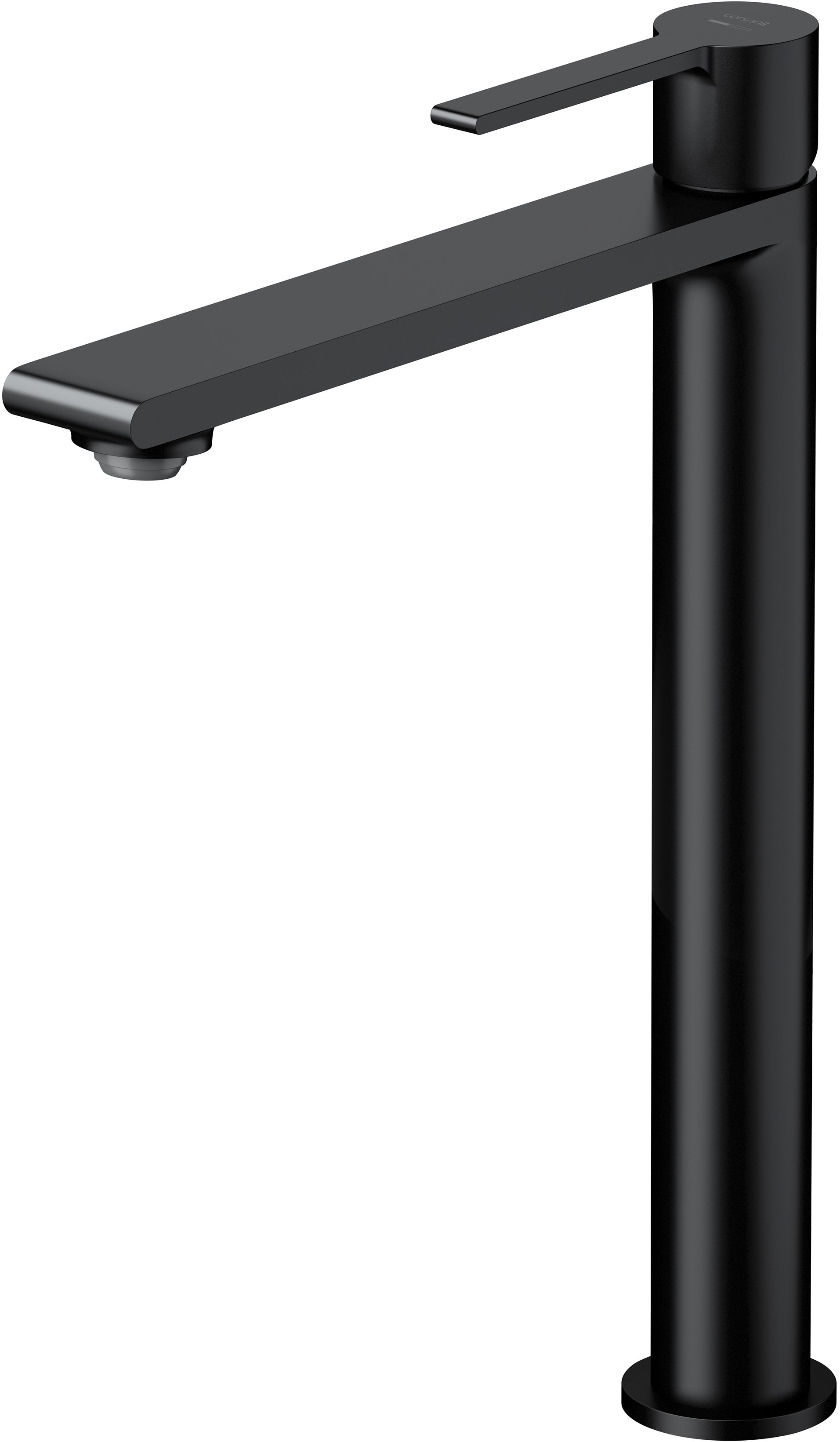Cersanit Virgo mitigeur de lavabo sur pied noir S951-590