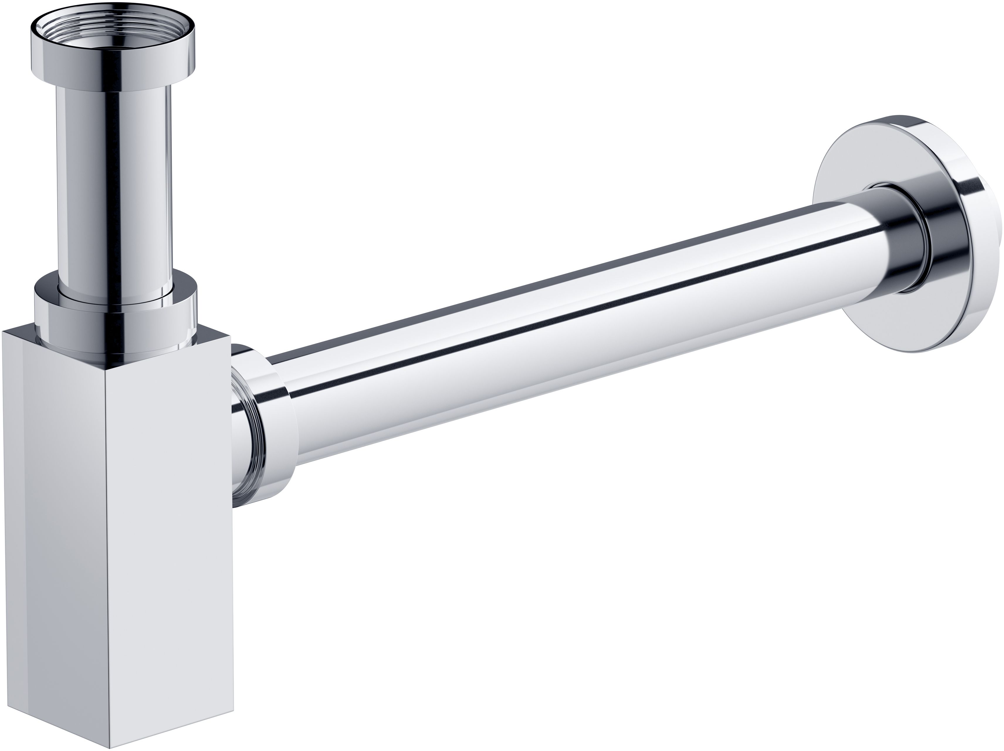 Cersanit Larga siphon de lavabo en bouteille chrome S951-717