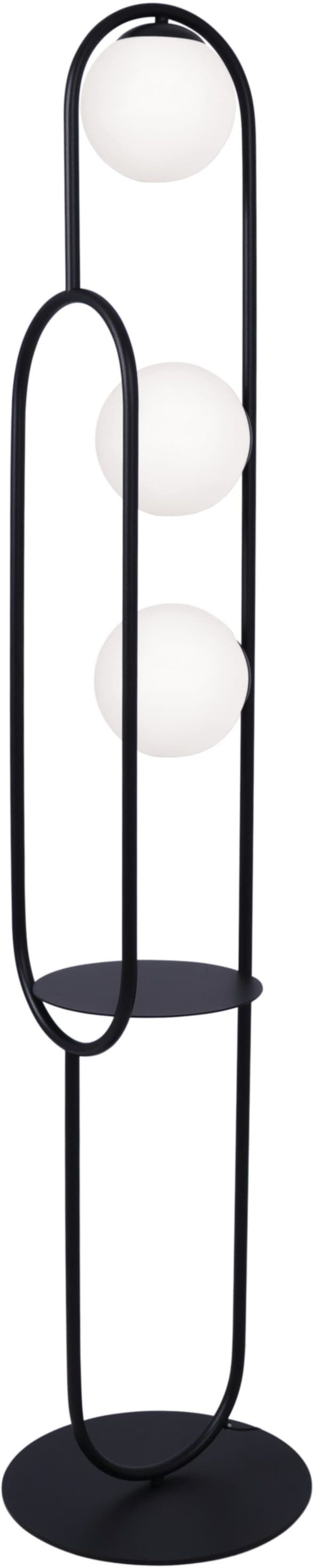 Kaja Finestra lampadaire 3x40 W blanc-noir K-4963