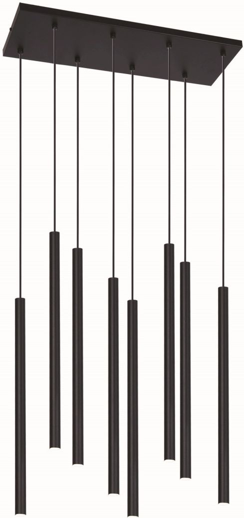 Kaja Gelato lampe suspendue x10 W noir K-4863