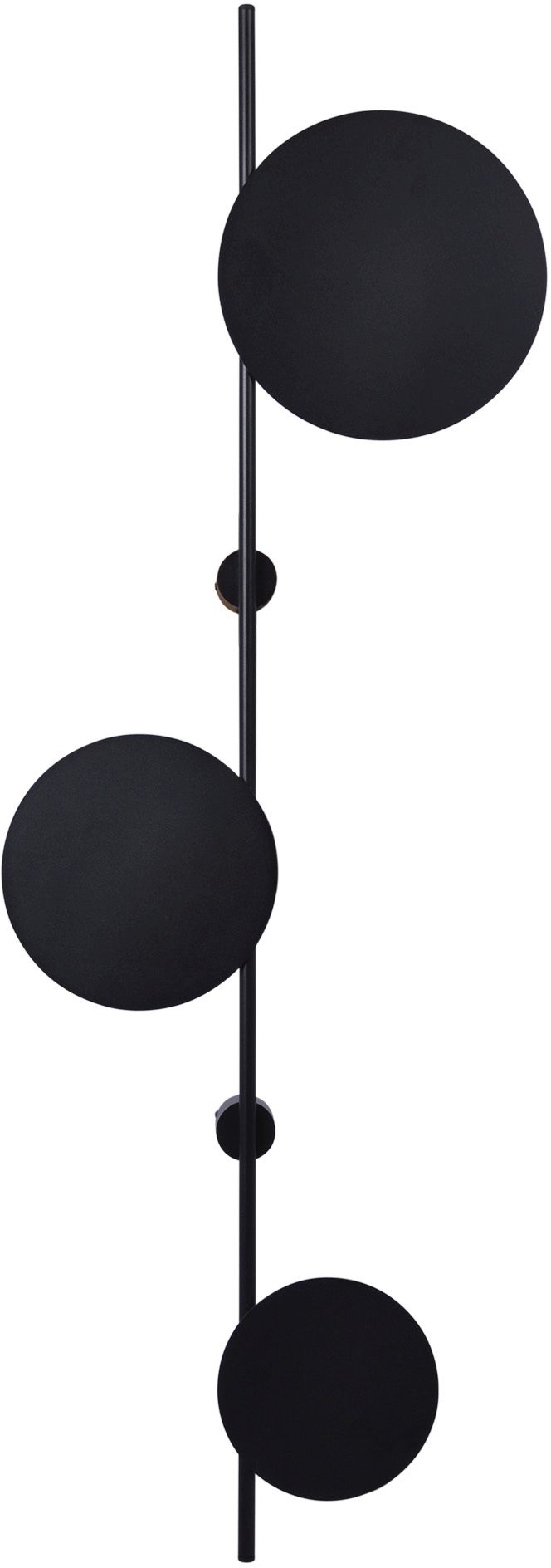 Kaja Rega applique murale 3x10 W noir K-4639