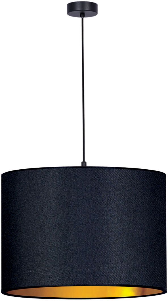 Kaja Auro lampe suspendue 1x40 W noir-doré K-4325