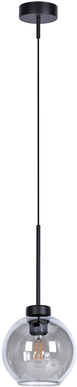 Kaja lampe suspendue 1x60 W noir-graphite K-4878