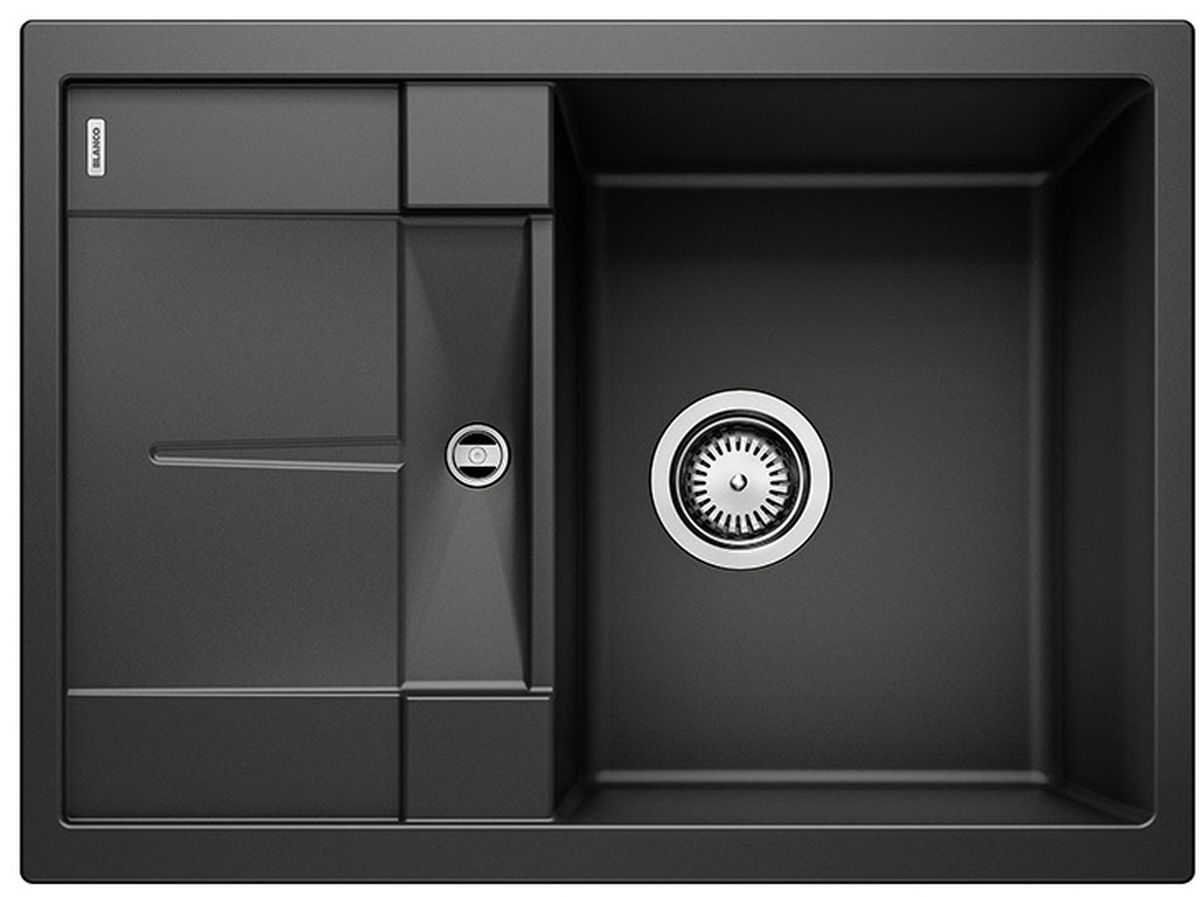 Blanco Metra 45 S Compact évier en granit 68x50 cm noir 525912