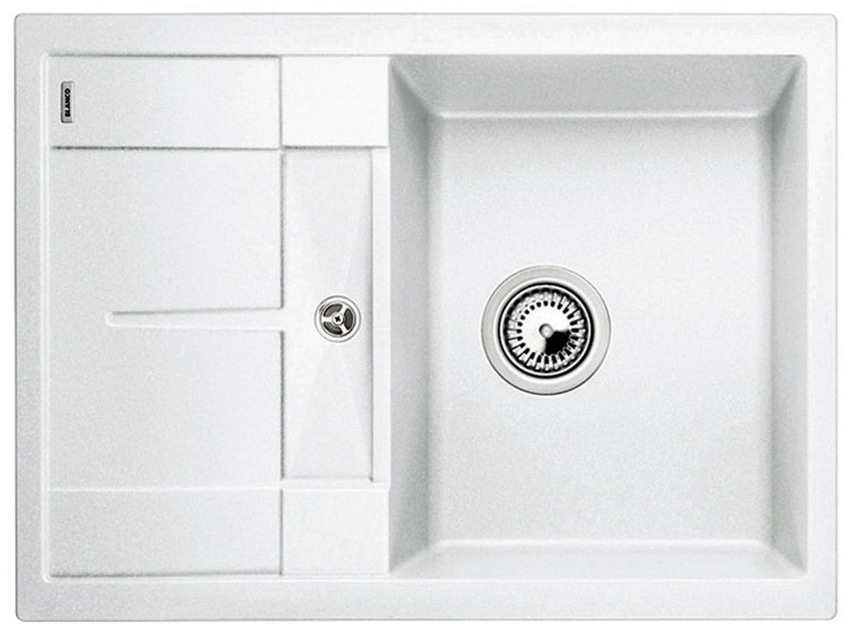 Blanco Metra 45 S Compact évier en granit 68x50 cm blanc 519565