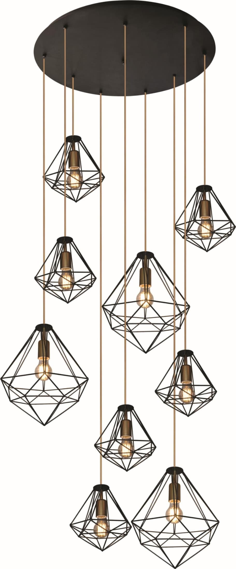 Kaja Marko lampe suspendue x60 W noir KP-06