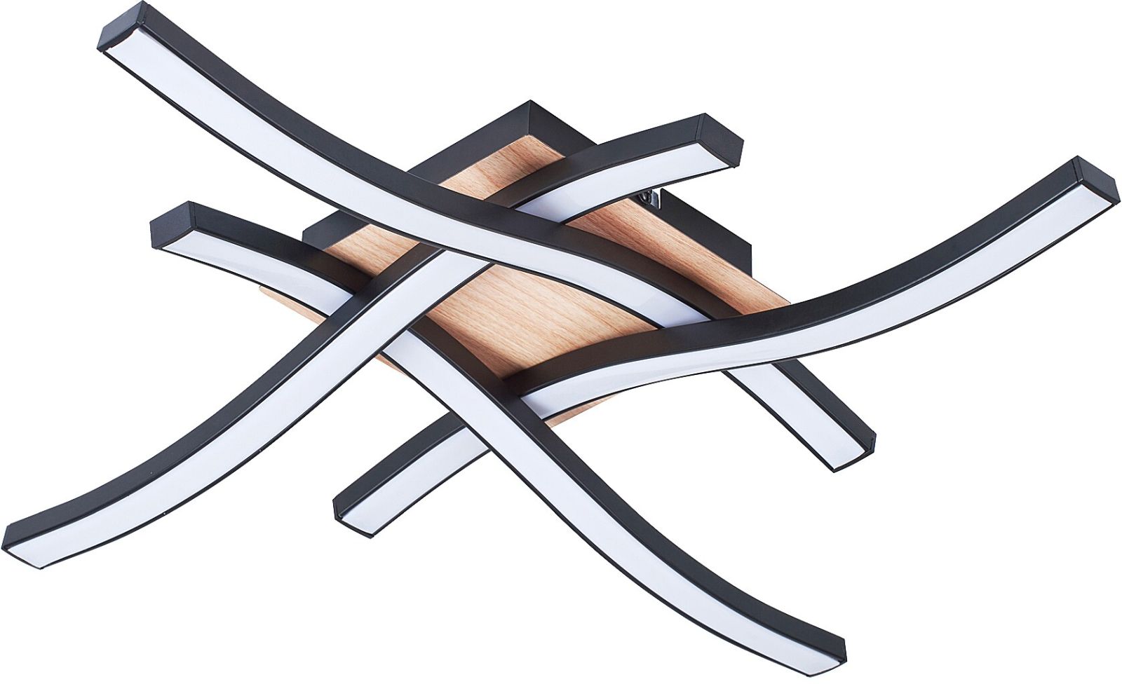 Rabalux Heimdalla plafonnier 1x20 W blanc-noir-bois 2281