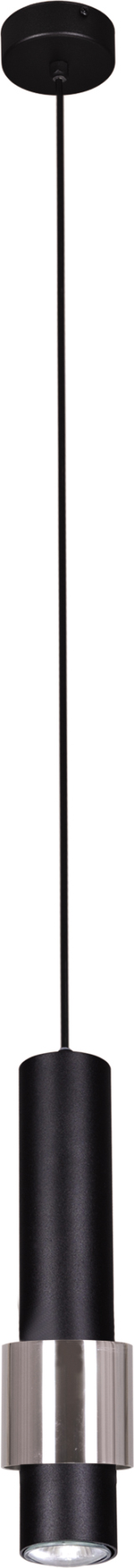 Kaja Nikos lampe suspendue 1x10 W noir-chrome K-4713