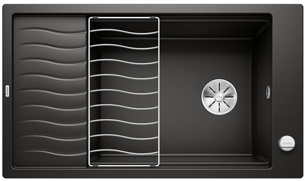 Blanco Elon XL 8 S évier en granit 86x50 cm noir 525885