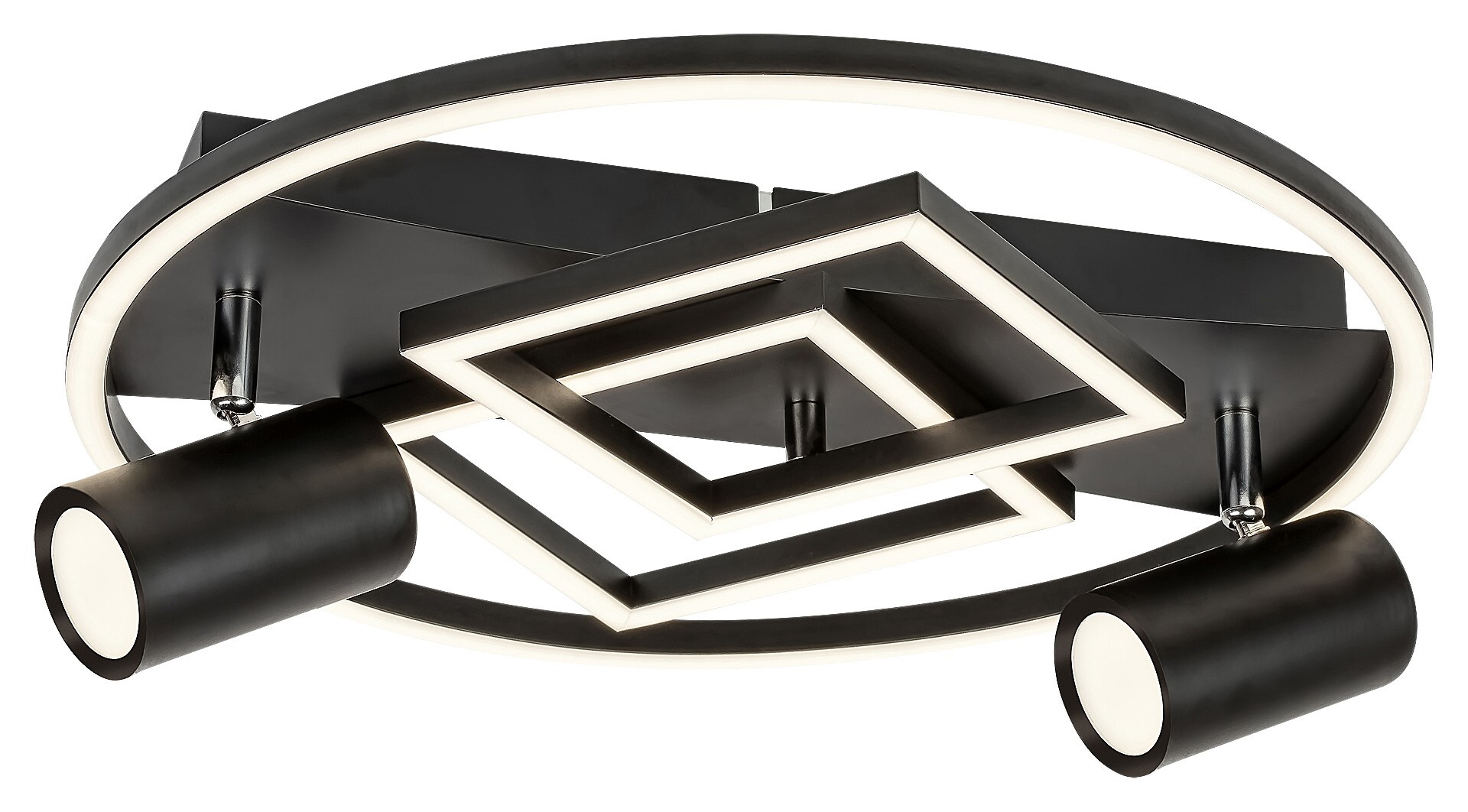 Rabalux Aztec plafonnier 3x40 W blanc-noir 6905