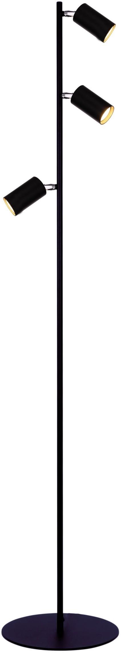 Kaja Monti lampadaire 3x10 W noir K-4409