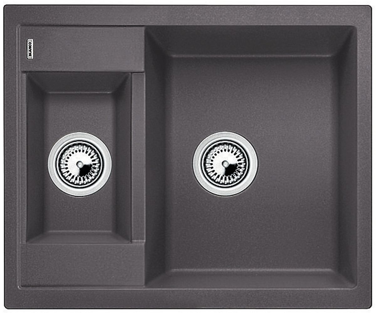 Blanco Metra 6 évier en granit 61.5x50 cm gris/graphite/onyx 518875