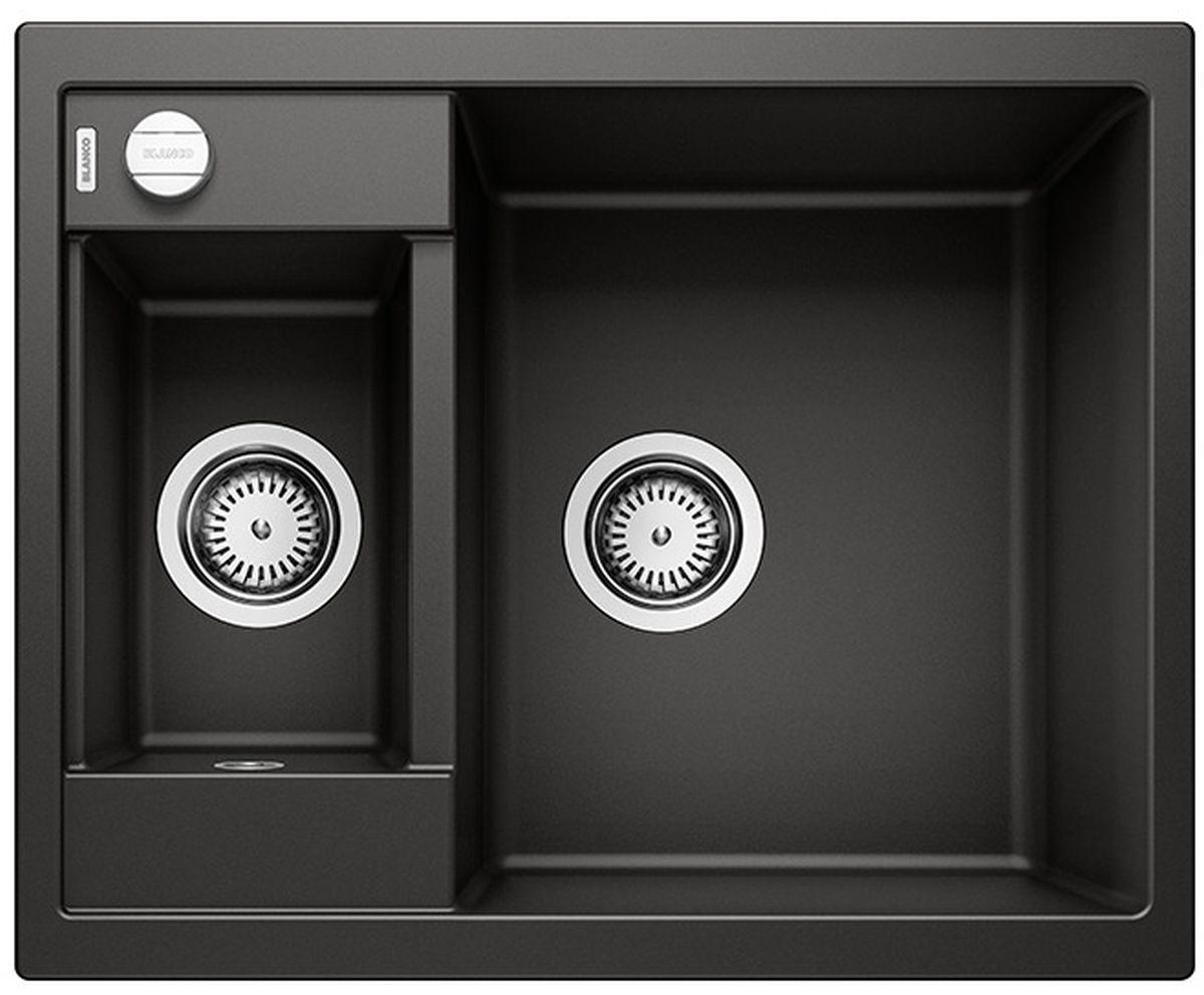 Blanco Metra 6 évier en granit 61.5x50 cm noir 525922