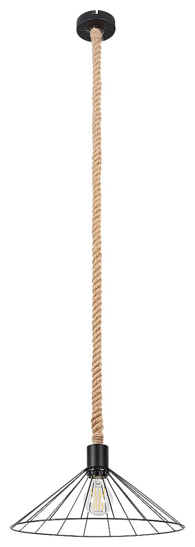 Rabalux Daryl lampe suspendue 1x40 W noir 5271