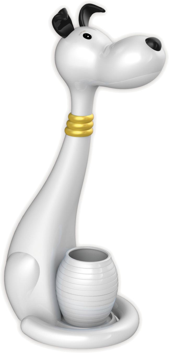 Kaja Piesek lampe de bureau 1x6 W blanc K-BL1607BIAŁY