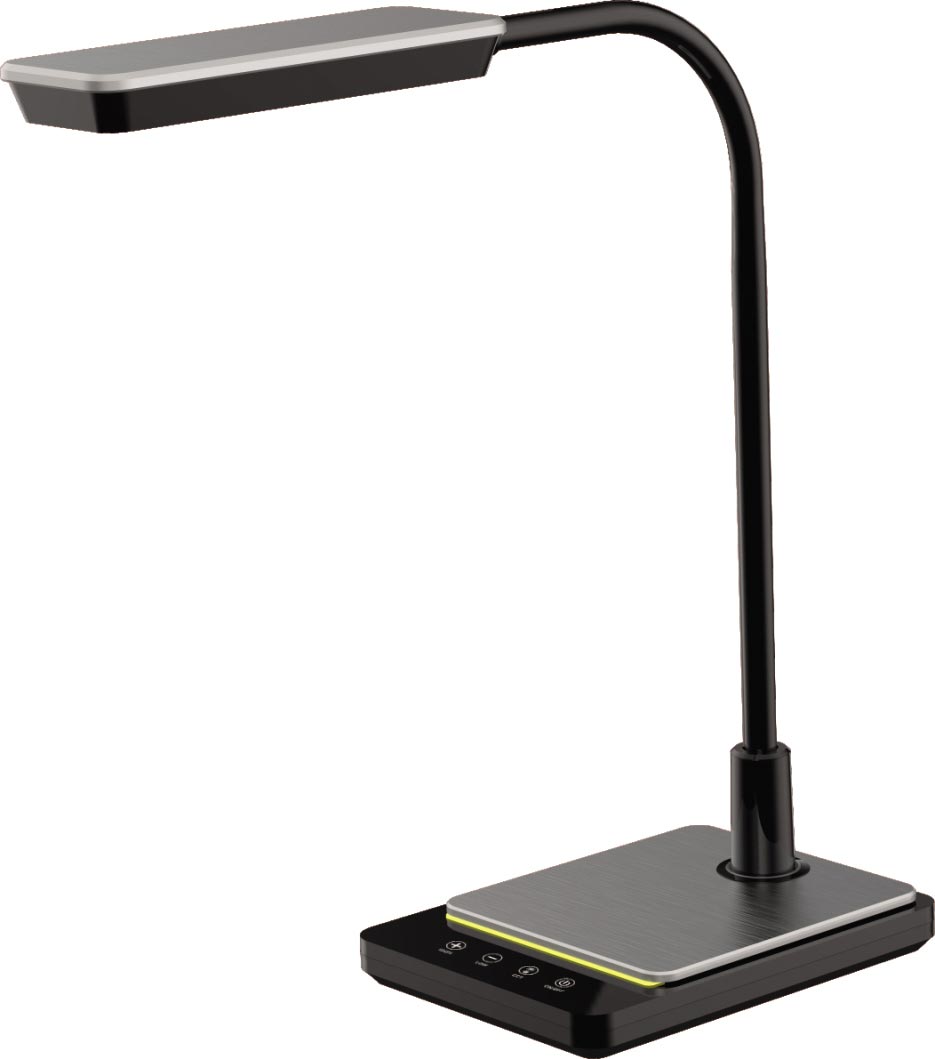 Kaja Ika lampe de bureau 1x8 W noir K-BL1027CZARNY