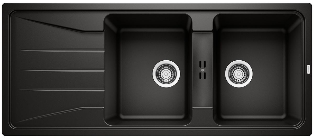 Blanco Sona 8 S évier en granit 100x50 cm noir 525979