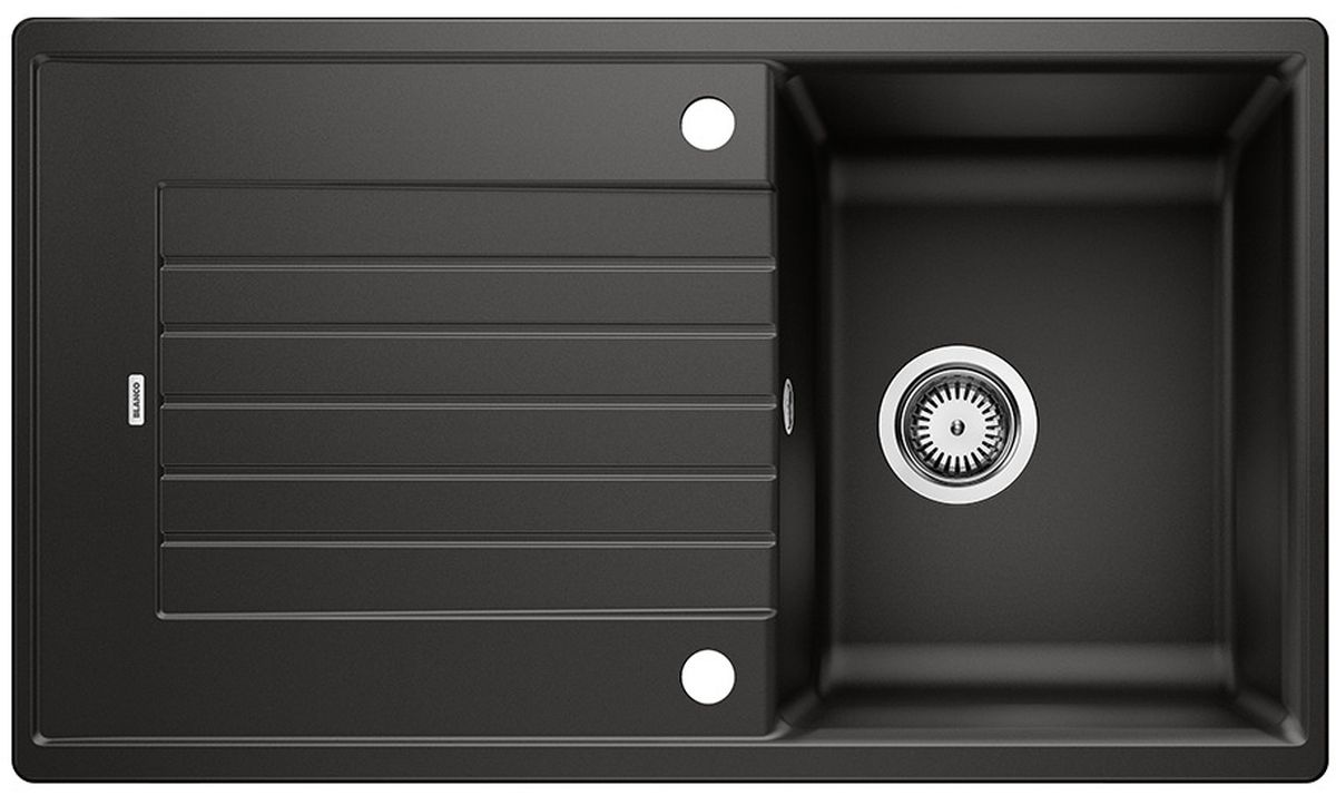 Blanco Zia 45 SL évier en granit 86x50 cm noir 526011