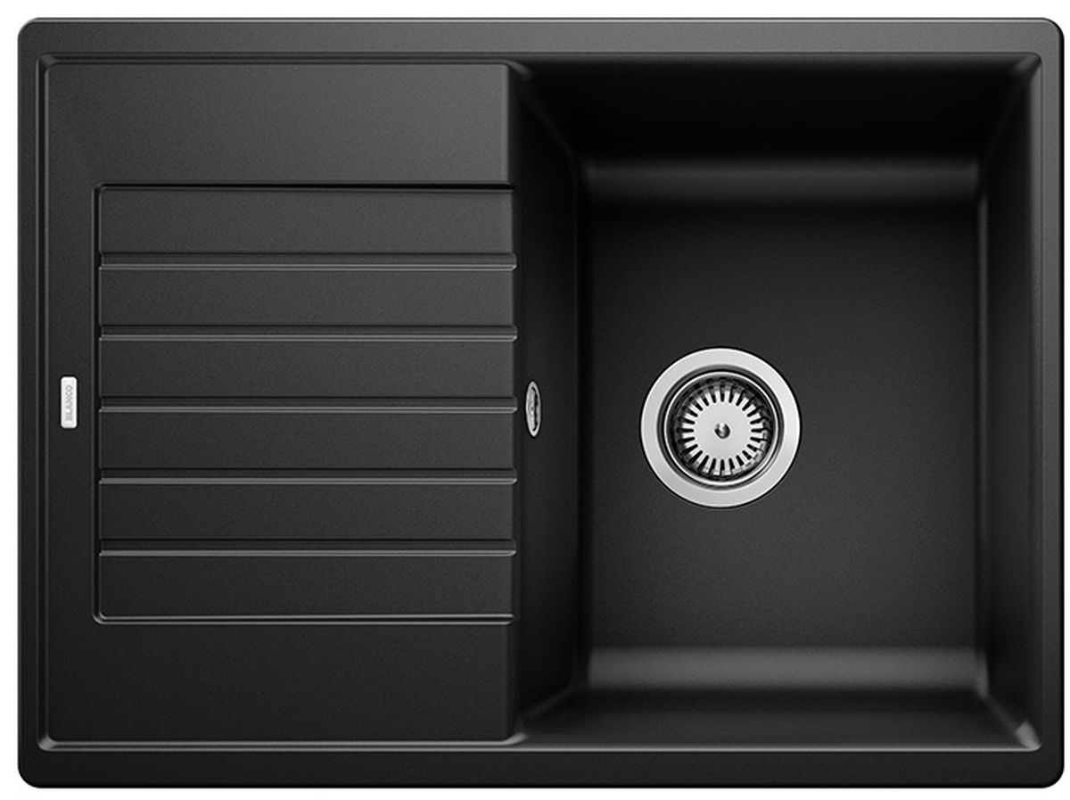 Blanco Zia 45 S évier en granit 68x50 cm noir 526009