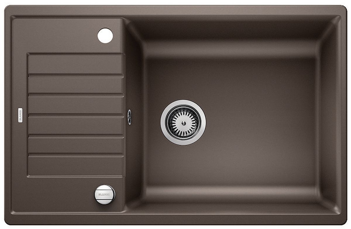 Blanco Zia XL 6 S Compact évier en granit 78x50 cm marron 523272