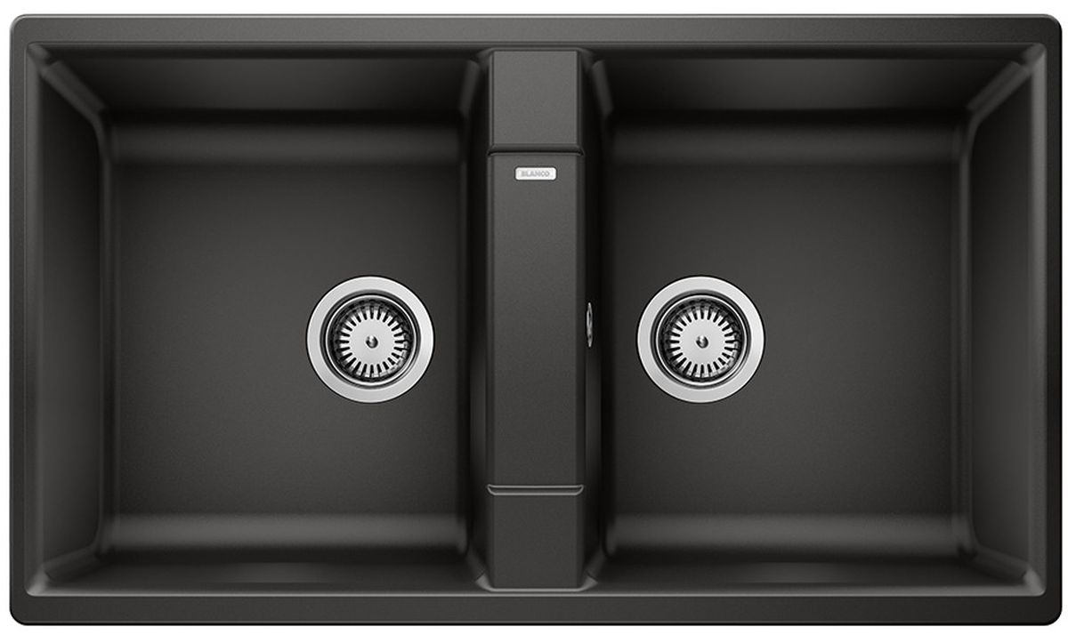 Blanco Zia 9 évier en granit 86x50 cm noir 526029