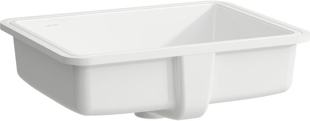 Laufen Savoy lavabo 44x33 cm rectangulaire sous plan blanc brillant H8189470001091