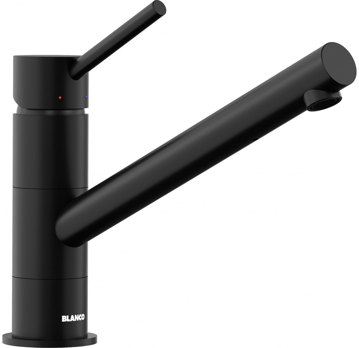 Blanco Kano mitigeur de cuisine sur pied noir 526667