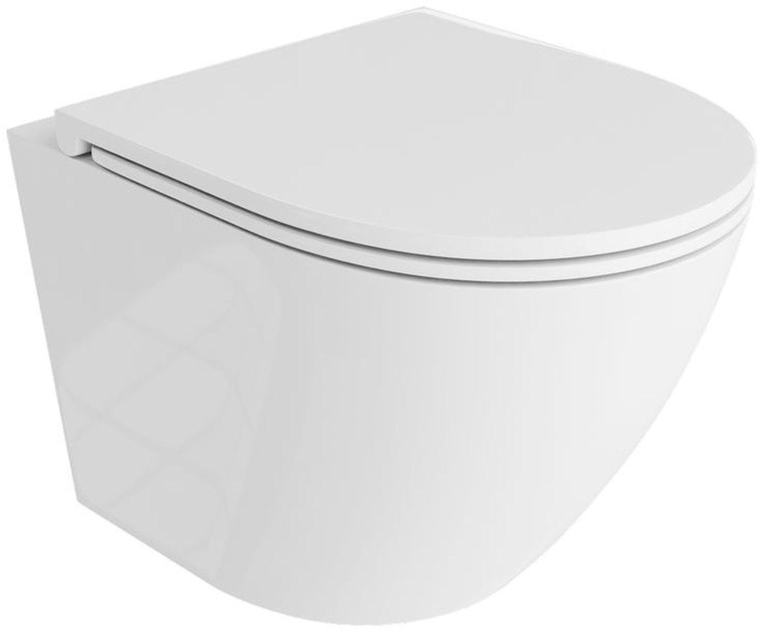 LaVita Sofi One cuvette wc avec abattant à descente lente suspendue oui blanc brillant 5900378310471