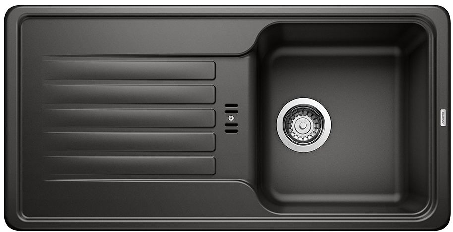 Blanco Favos 45 S évier en granit 86x43.5 cm noir 526079