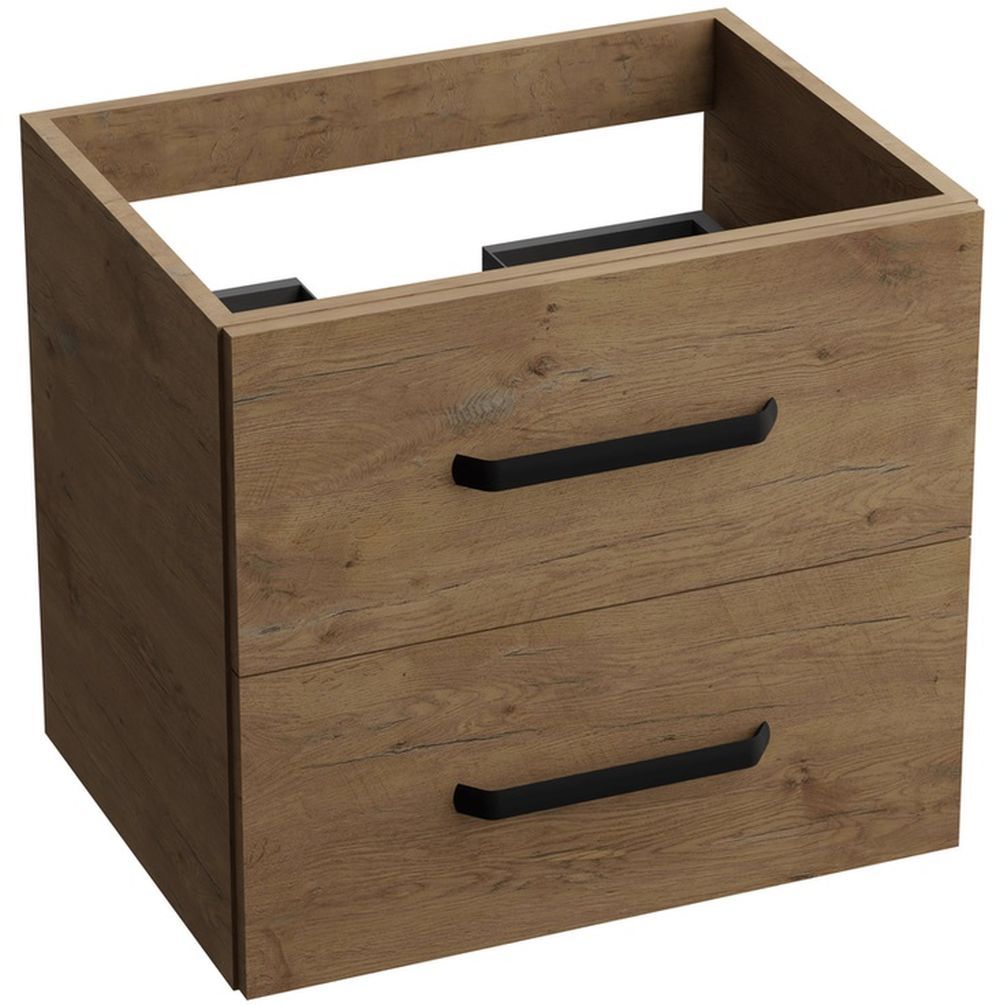 LaVita Montana armoire 60.5x46x54.2 cm sous-lavabo suspendu noyer 5900378324423