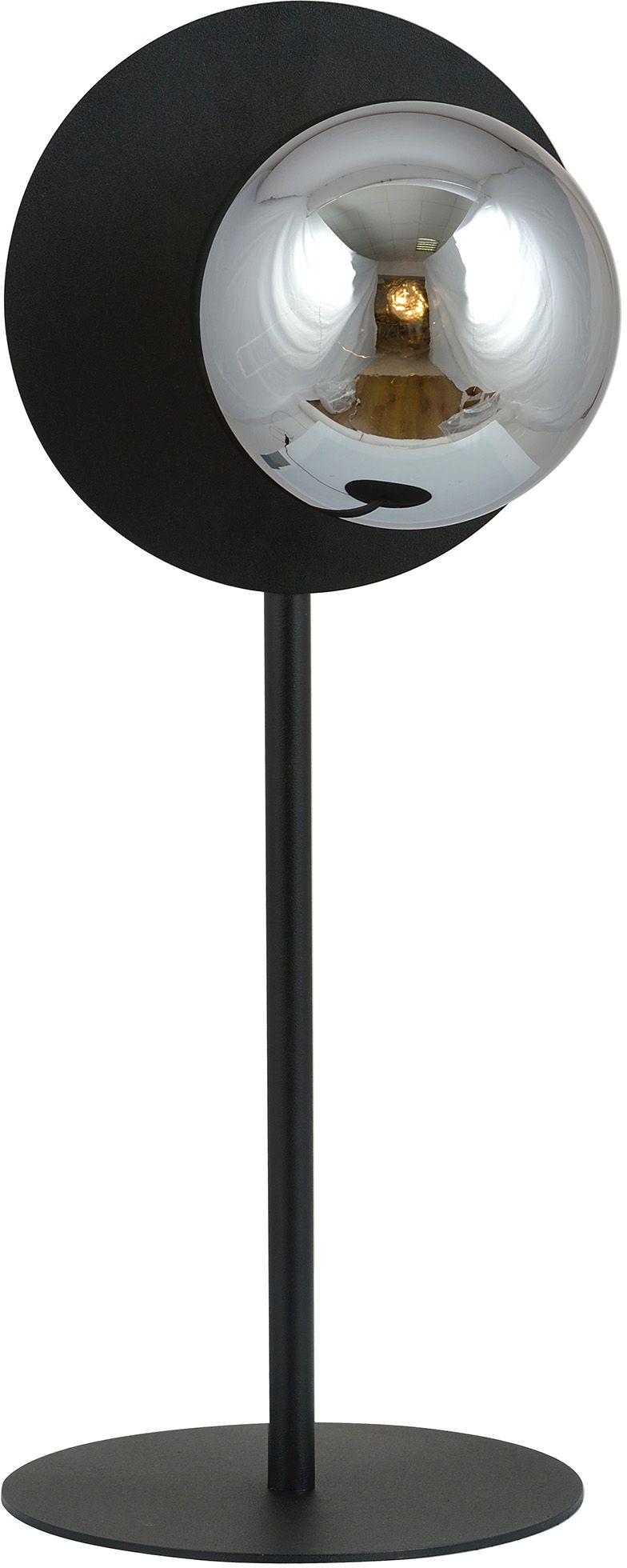 Emibig Oslo lampe de table 1x10 W noir-graphite 1186/LN