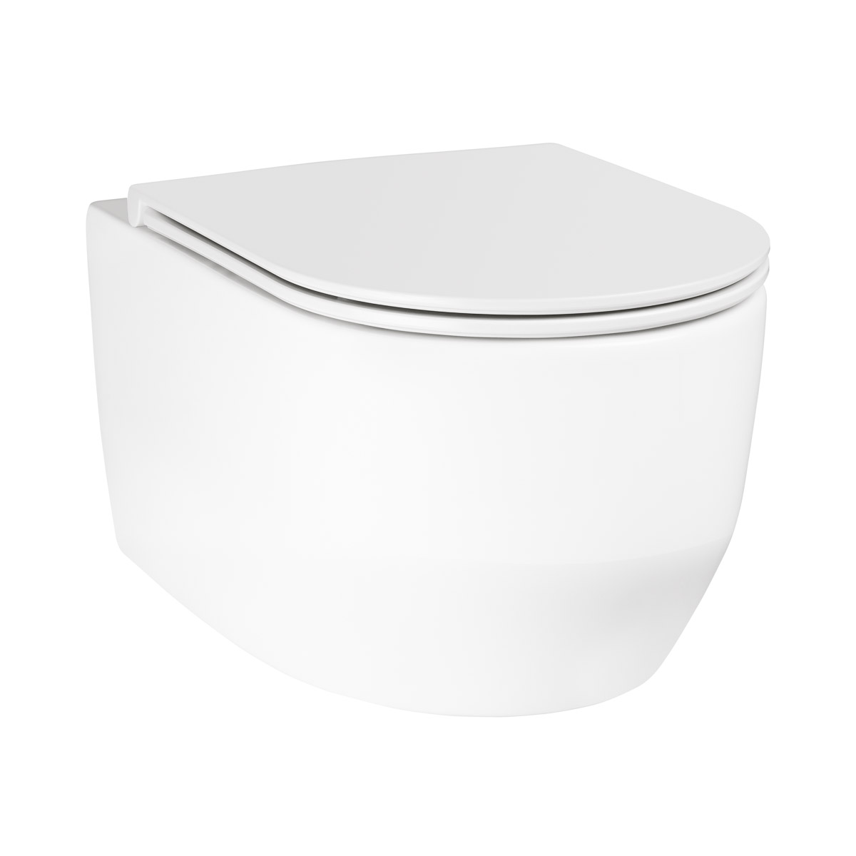 Oltens Holsted cuvette de wc suspendue oui blanc brillant 42016000