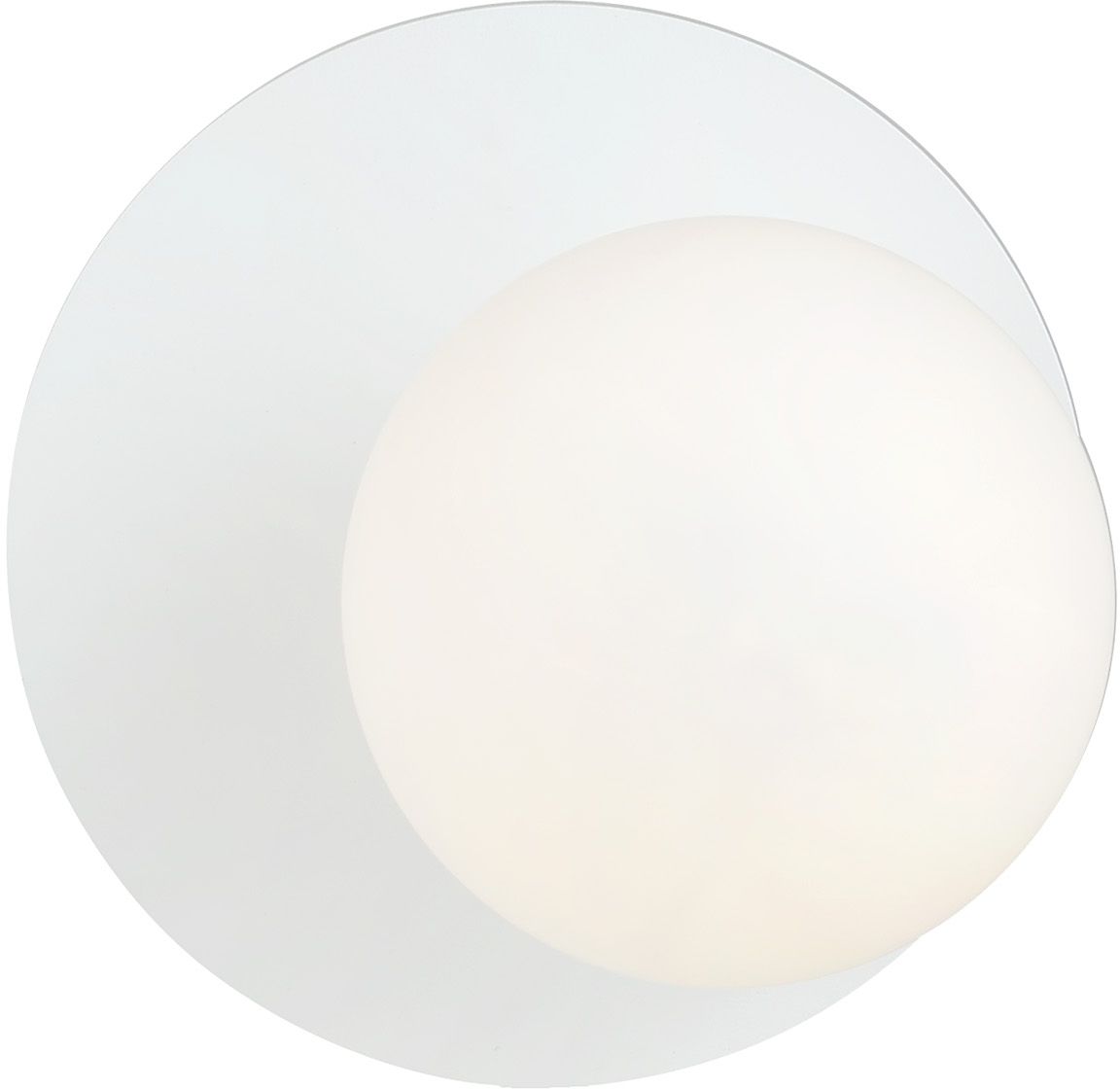 Emibig Oslo K1 applique murale 1x10 W blanc 1189/K1