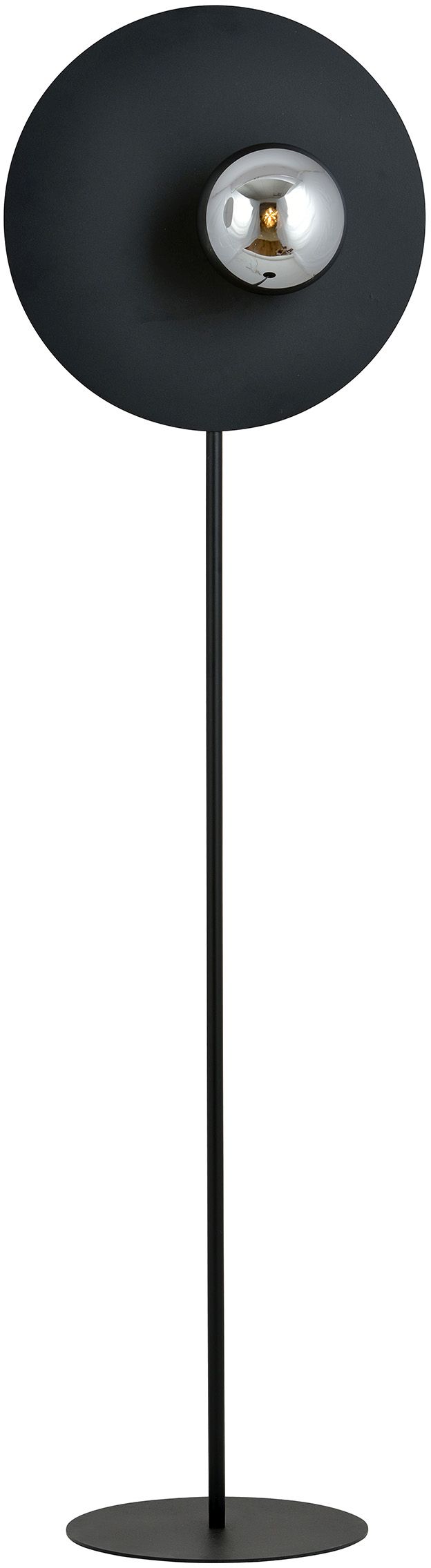 Emibig Oslo lampadaire 1x10 W noir-graphite 1186/LP