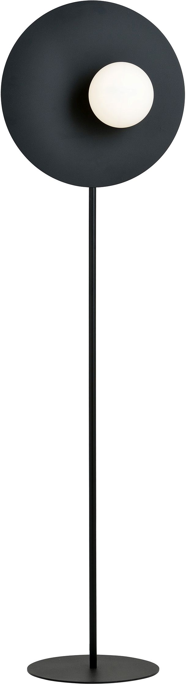 Emibig Oslo lampadaire 1x10 W blanc-noir 1187/LP