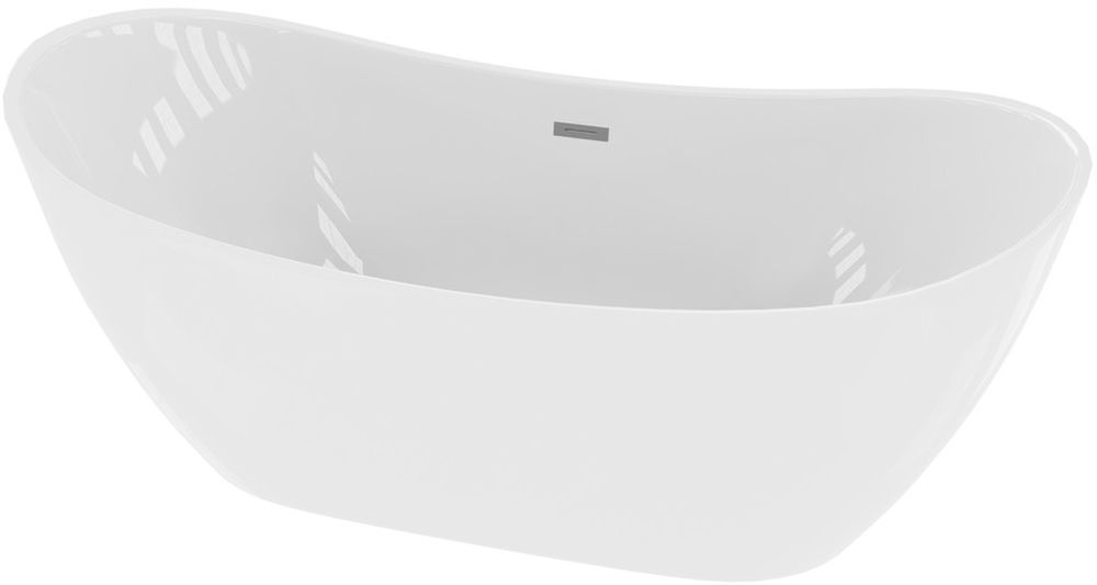 LaVita Modena baignoire autoportante 170x78 cm ovale blanc 5900378322337